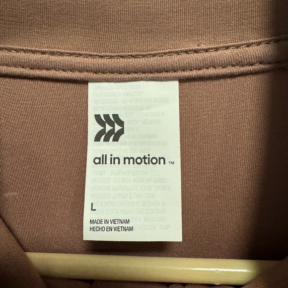 All in Motion Tan Jacket, NWOT, size large - Picture 2 of 2